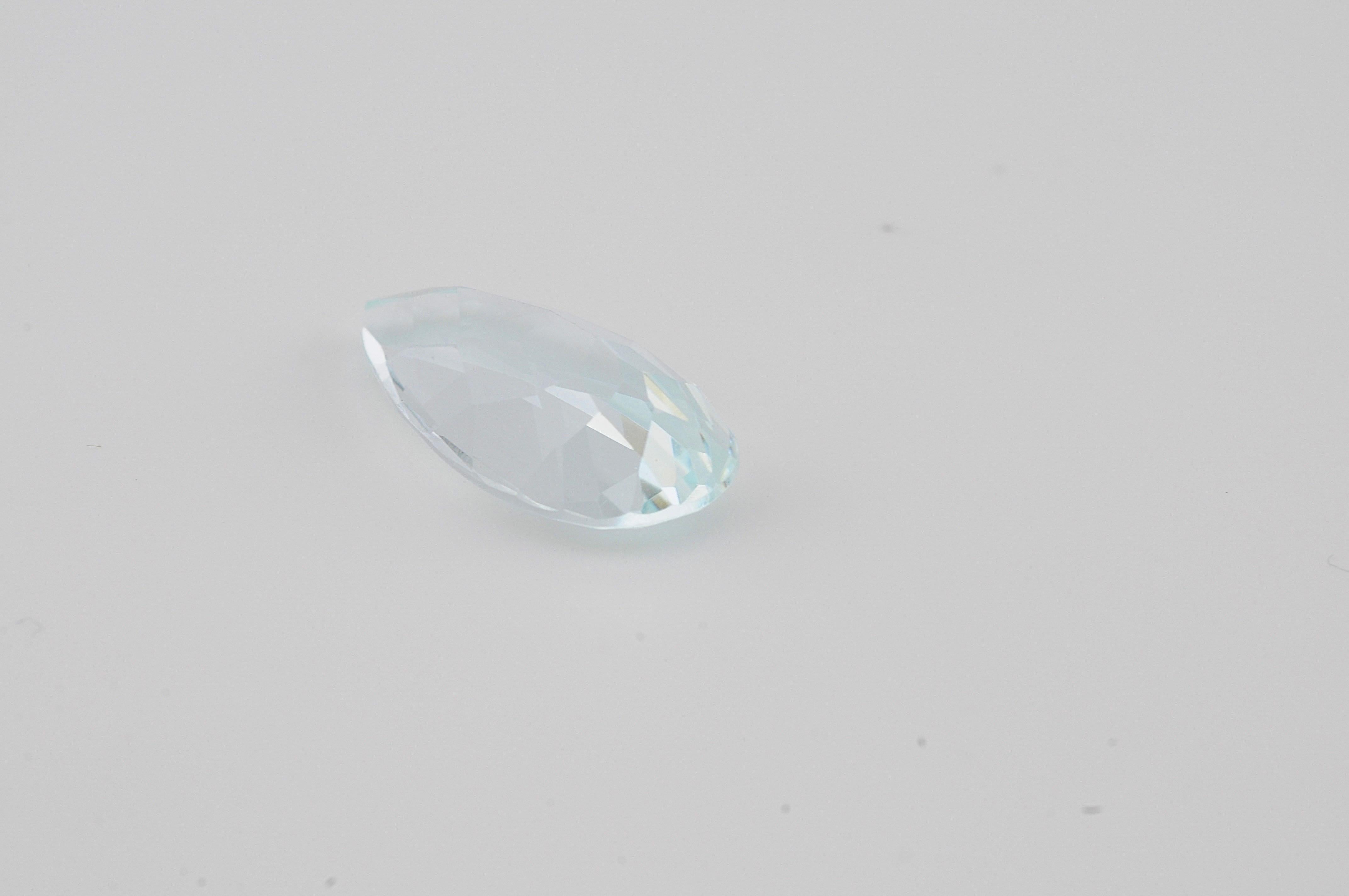 Natural Aquamarine – 8.79 ct Brazil For Sale 1