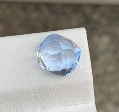 Natural Aquamarine Beryl Gemstone: 3.16 Carat Fancy Cut