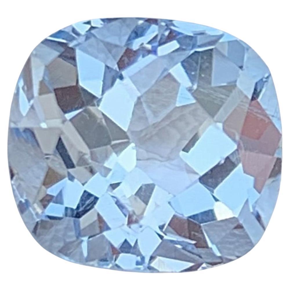 Aigue-marine naturelle Béryl Pierre précieuse : 3.16 Carat Fancy Cut