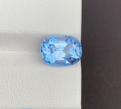 Piedra natural de aguamarina y berilo: 4,50 CT talla cojín