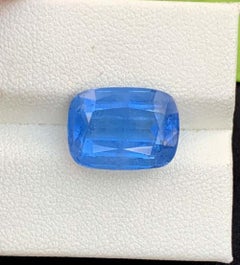 Natürlicher Aquamarin-Beryll-Edelstein: 6.70 Karat im Kissenschliff