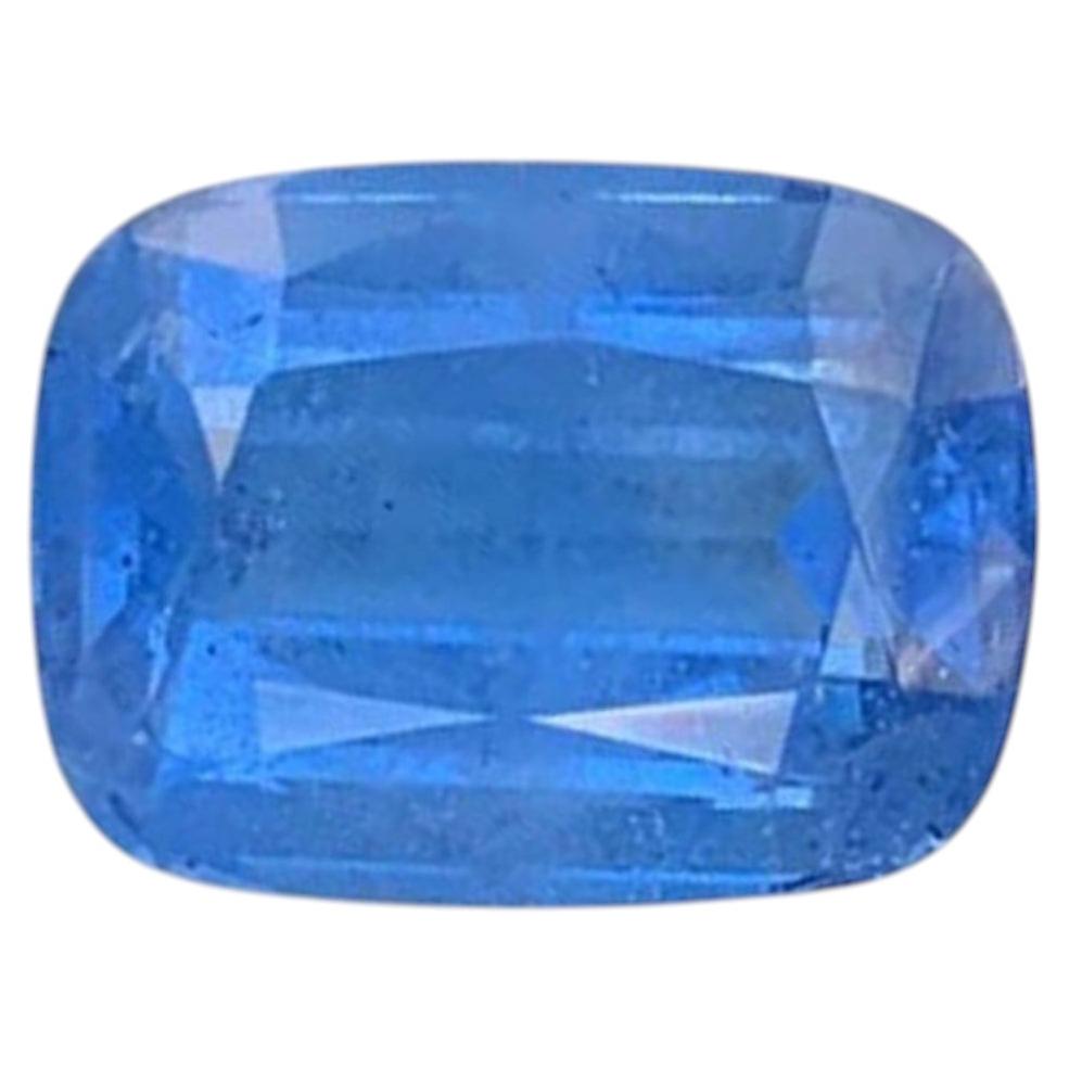 Natural Aquamarine Beryl Gemstone: 6.70 Carat Cushion Cut