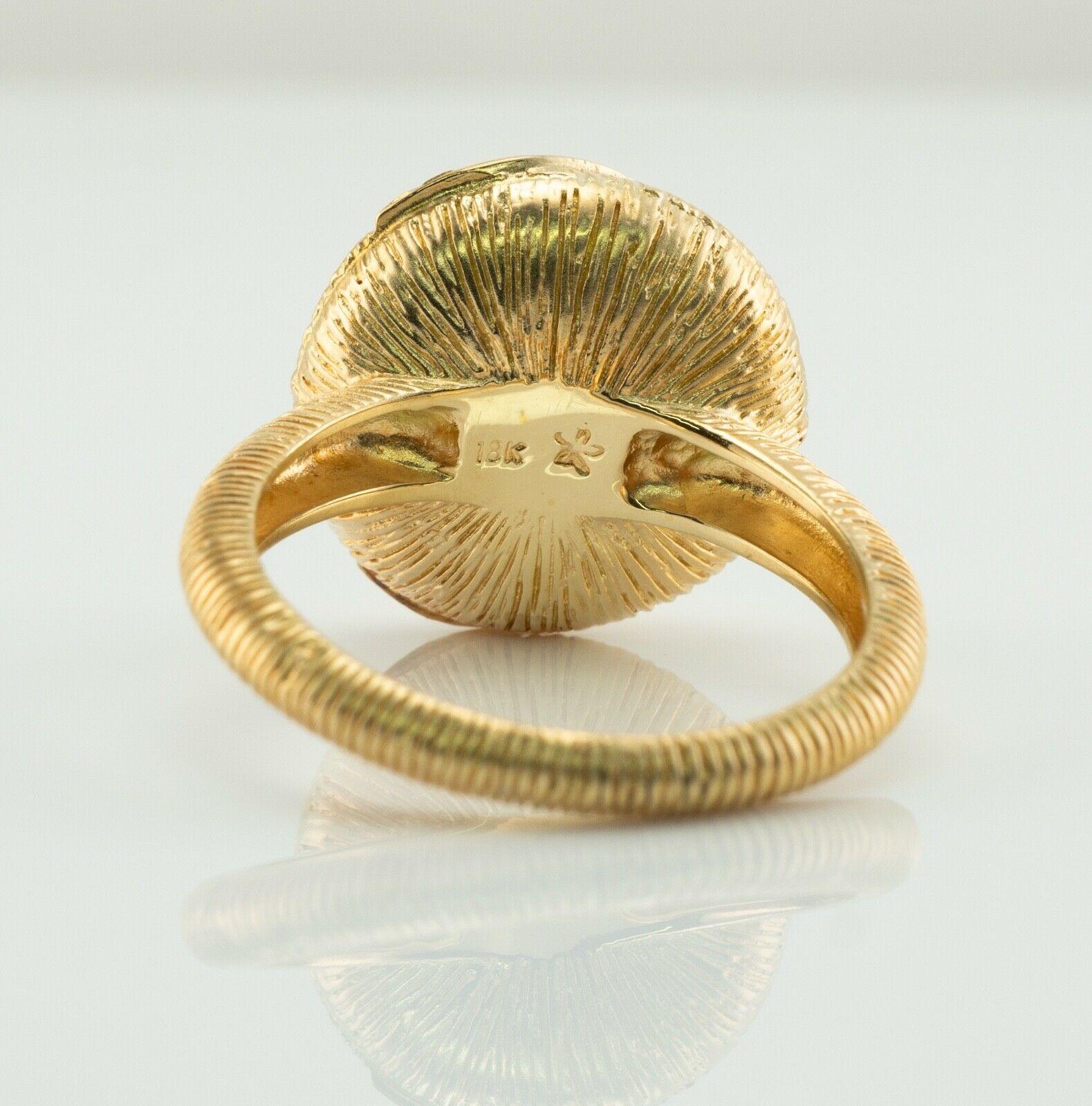 Women's Natural Aquamarine Diamond Sphere Ring 18K Gold Hallmarked For Sale