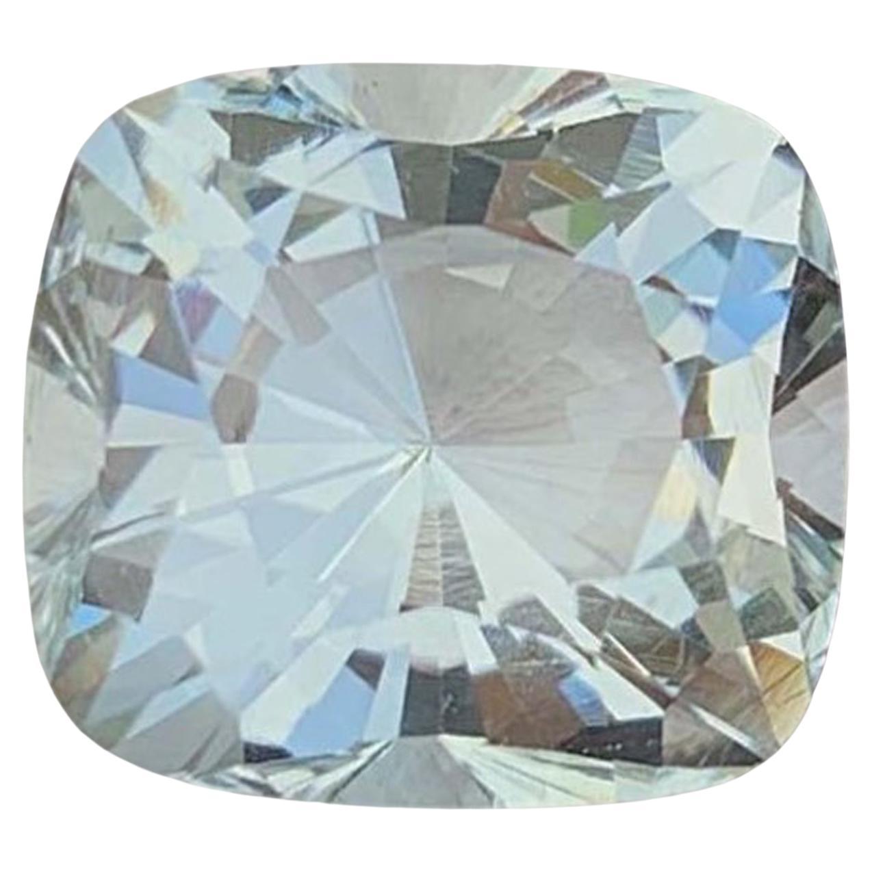 Natürlicher Aquamarin Edelstein: 10,18 Karat Fancy-Schliff, Pakistan Herkunft
