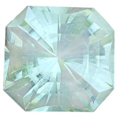 Natürlicher Aquamarin Edelstein 7,57 Karat - Himmelblauer loser Aquamarin für Ring