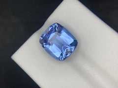 Aguamarina natural (Goshenita) Gema suelta talla cojín 6,15 quilates