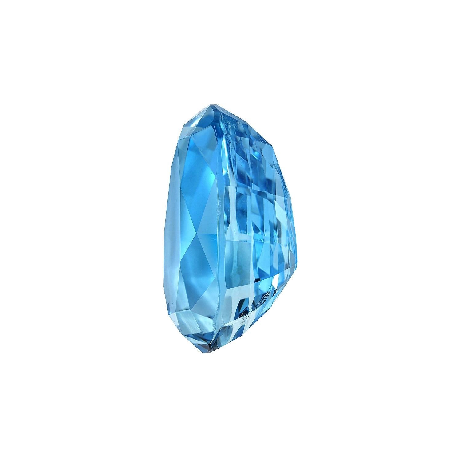 Very unique, natural 13.39 carat Aquamarine pear shape, offered loose to the world's most sophisticated gem collectors.
Returns are accepted and paid by us within 7 days of delivery.
As the birthstone of March and a favorite of water signs,