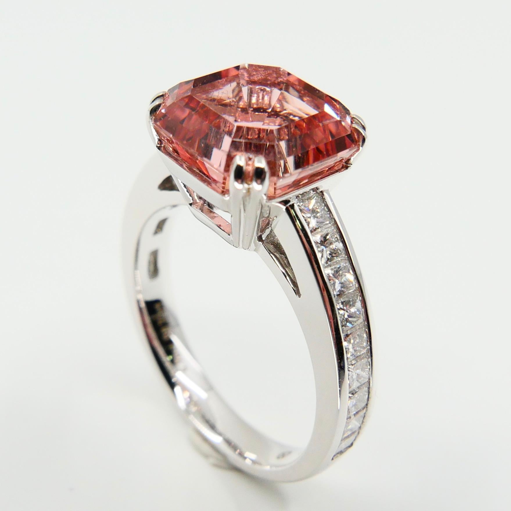 asscher cut tourmaline