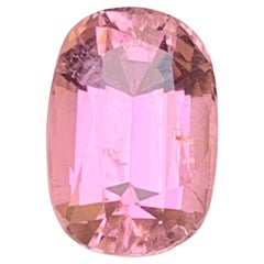 Natural Baby Pink Tourmaline Oval Cut 4.93 Carat Loose Gemstone for Ring
