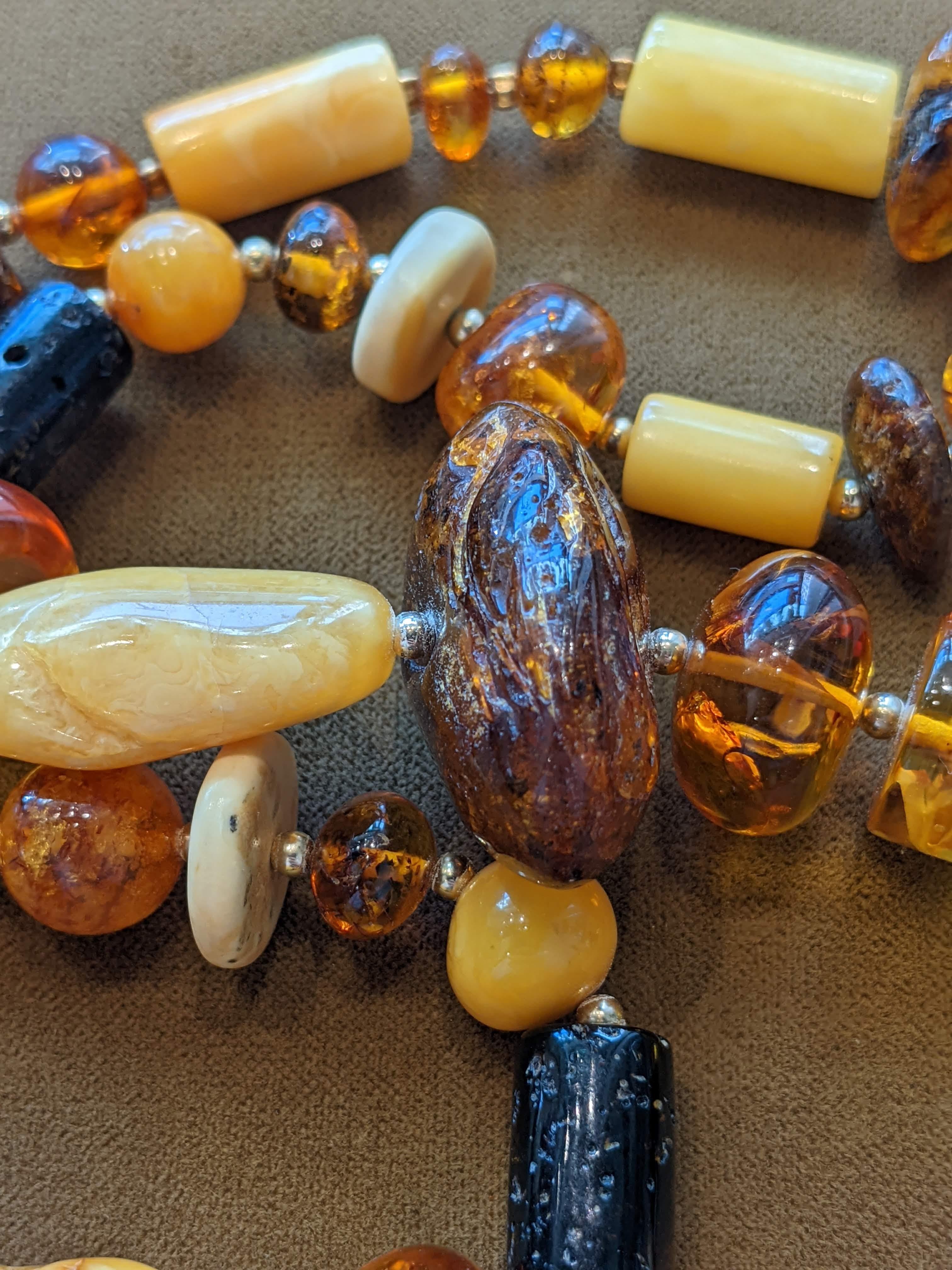 amber bead necklaces
