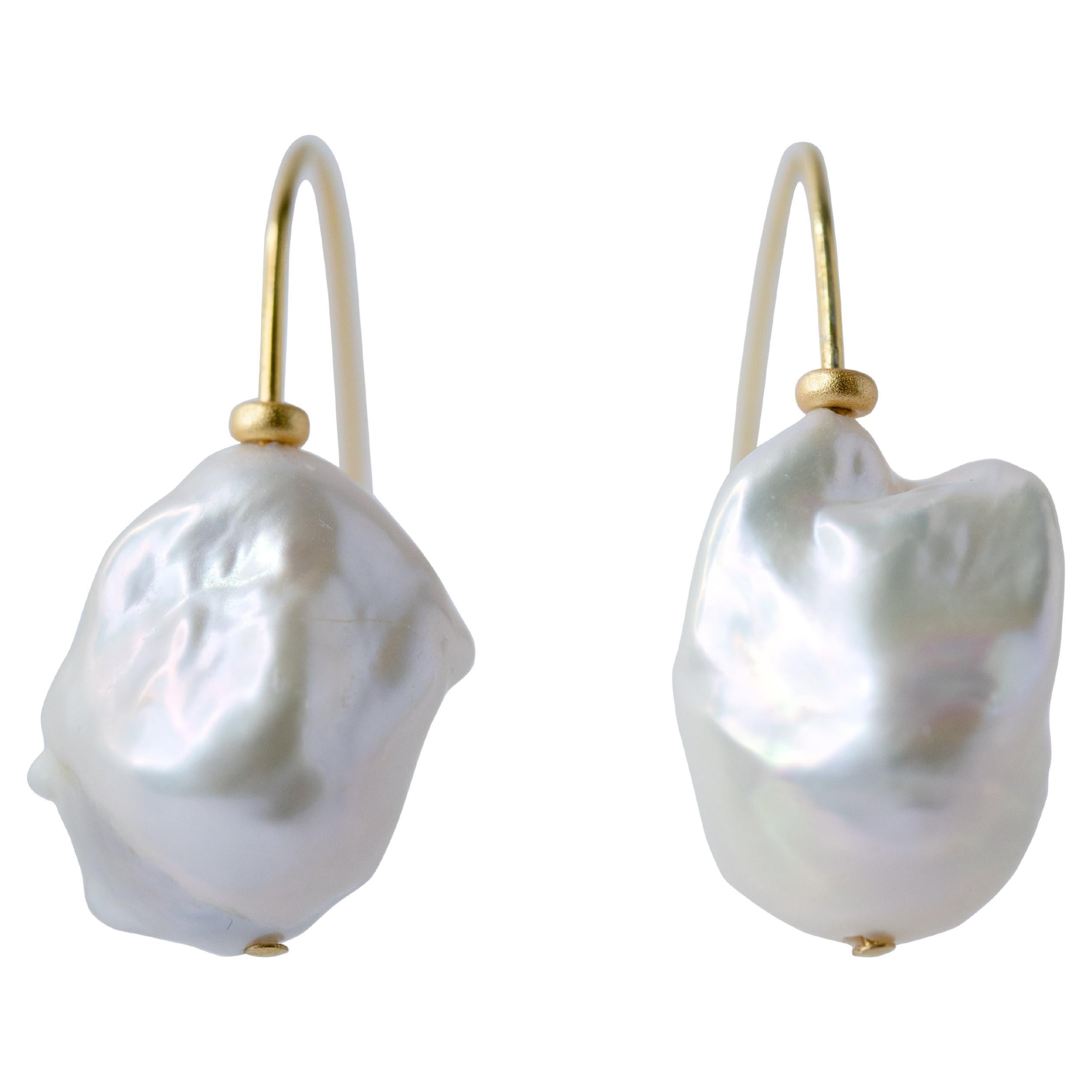 Ganchos barrocos para pendientes Pealr - by Bombyx House