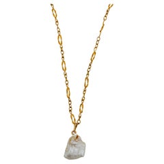 Natural Baroque Pearl Pendant, GIA Certified Natural & Untreated