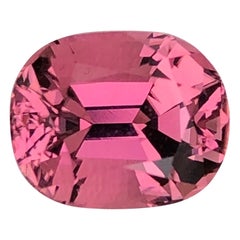 Nature Beautiful Tourmaline Fuchsia (Hot Pink) 3,10 ct Step Cushion