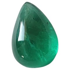 Natural Best Quality Zambian Emerald Cabochon 3.02 Carat Loose Gemstone