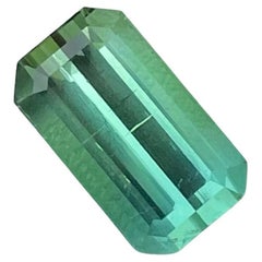 Pierre tourmaline naturelle bicolore de 3,80 carats, pierre tourmaline pour bijoux
