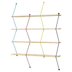 Natural Birch "Climb" Shelving System, Bashko Trybek