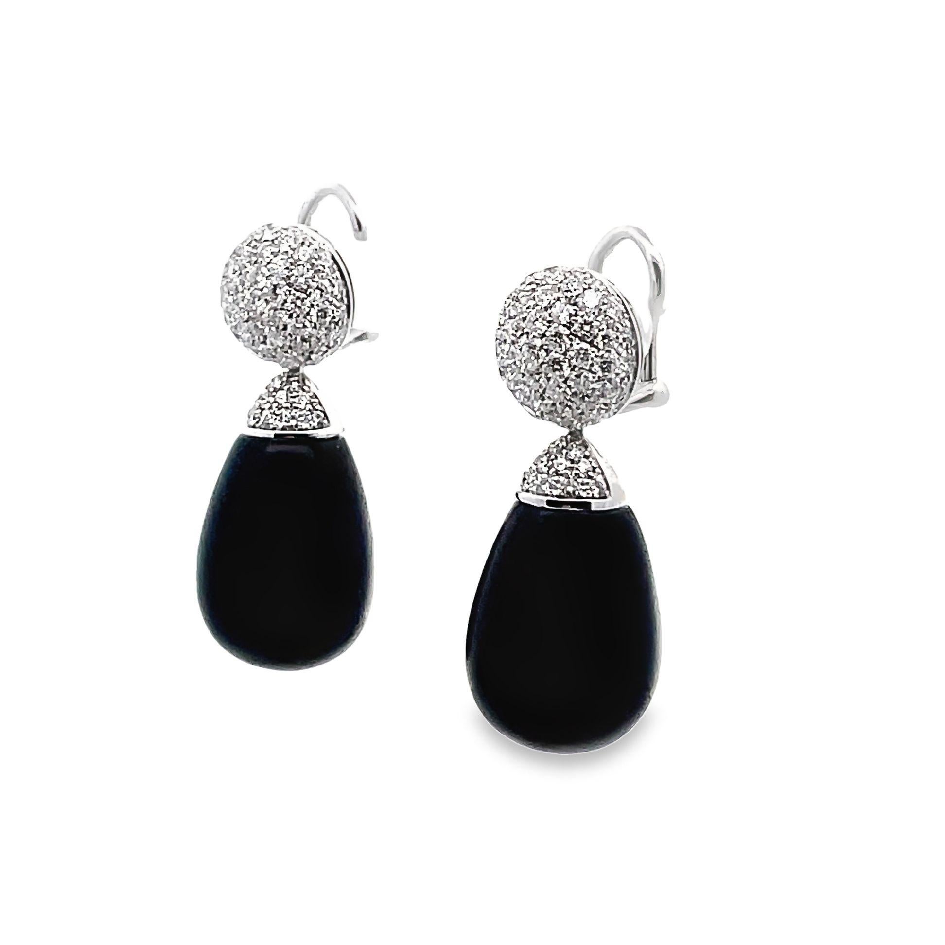 black coral earrings