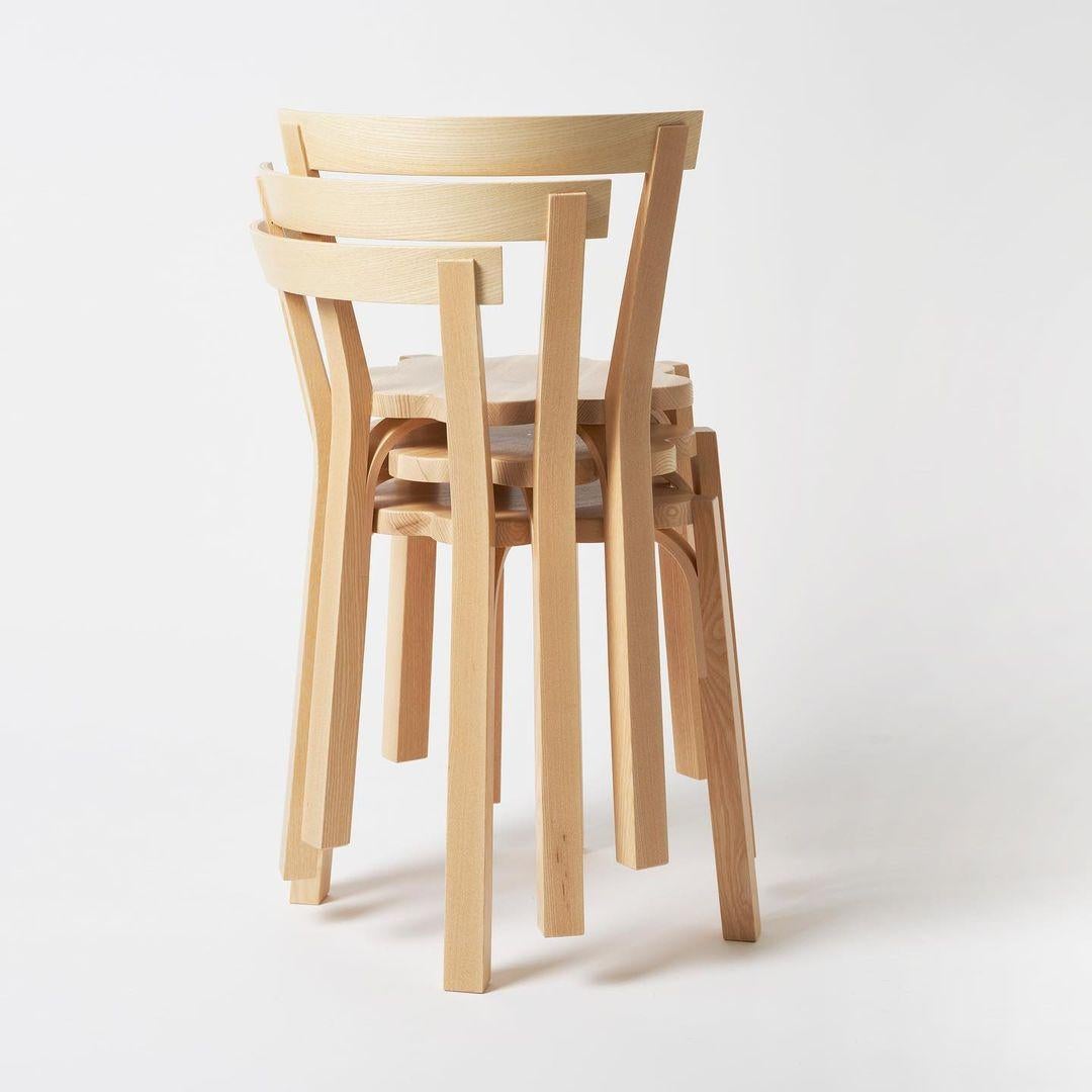 Swedish Natural Blossom Chair by Storängen Design For Sale