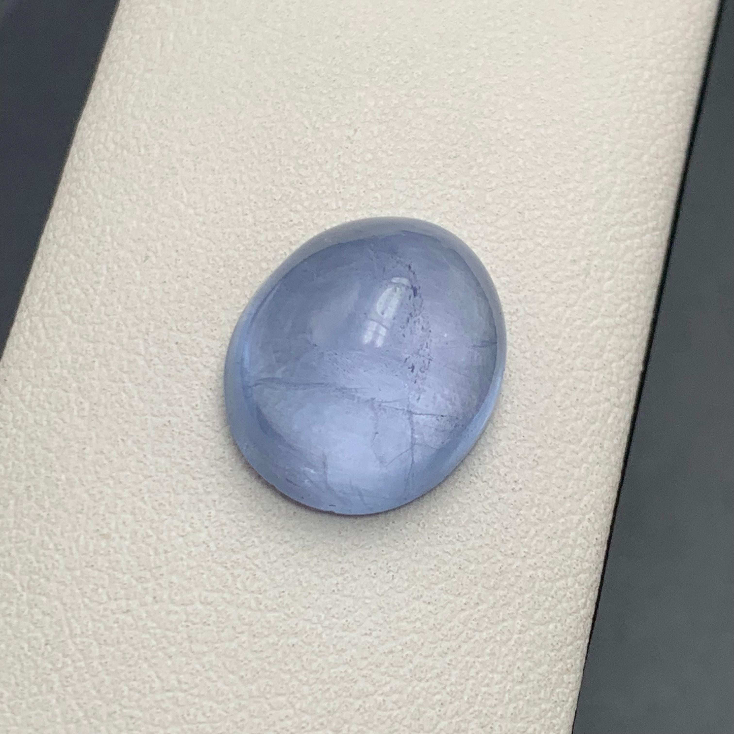 Aguamarina Azul Natural 12,17 Quilates Cabujón Gema Suelta para Anillo o Joyería en venta 6
