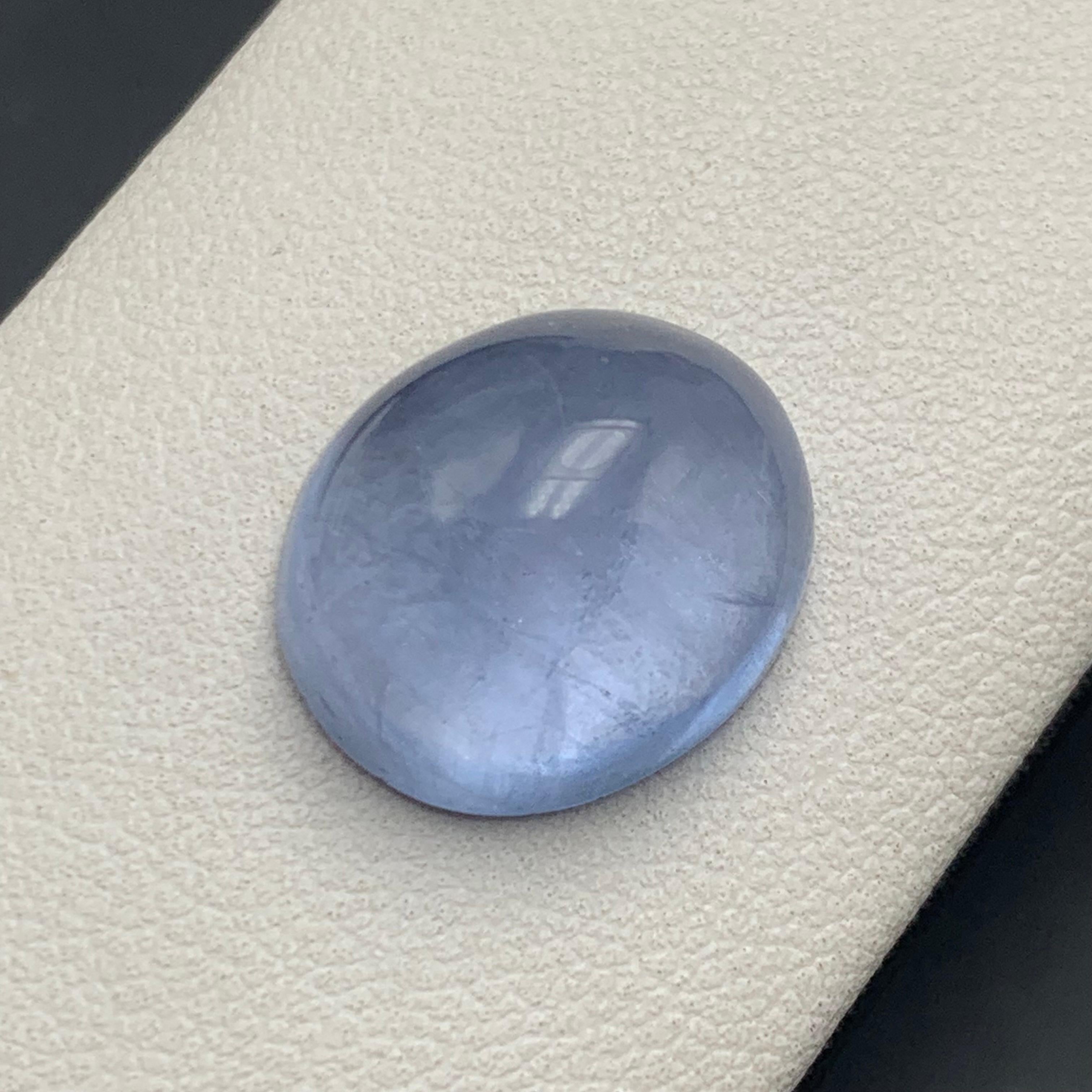 Aguamarina Azul Natural 12,17 Quilates Cabujón Gema Suelta para Anillo o Joyería Contemporáneo en venta