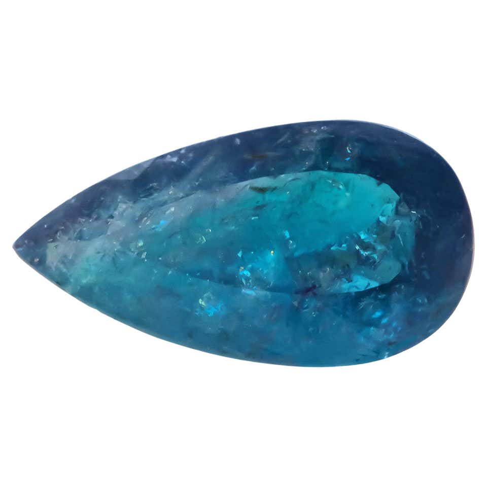 Natural Brazilian Green Paraiba Tourmaline Gemstone 1.17 carats with ...