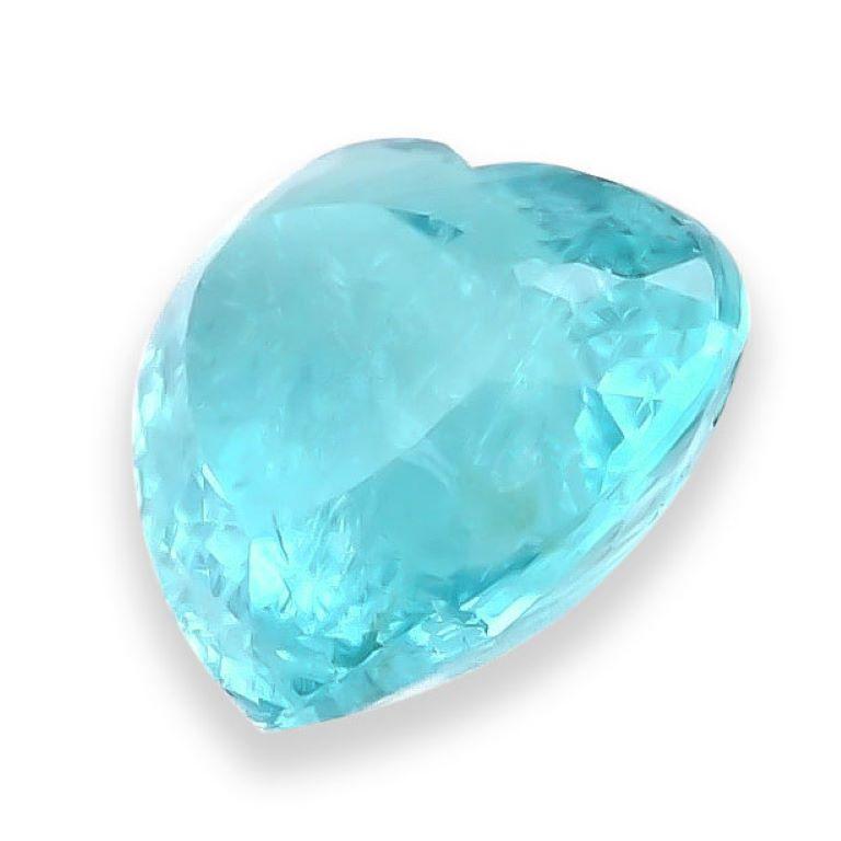 Pierre précieuse tourmaline Paraiba du Brésil bleu naturel de 2,73 carats avec rapport AGL Neuf à Los Angeles, CA