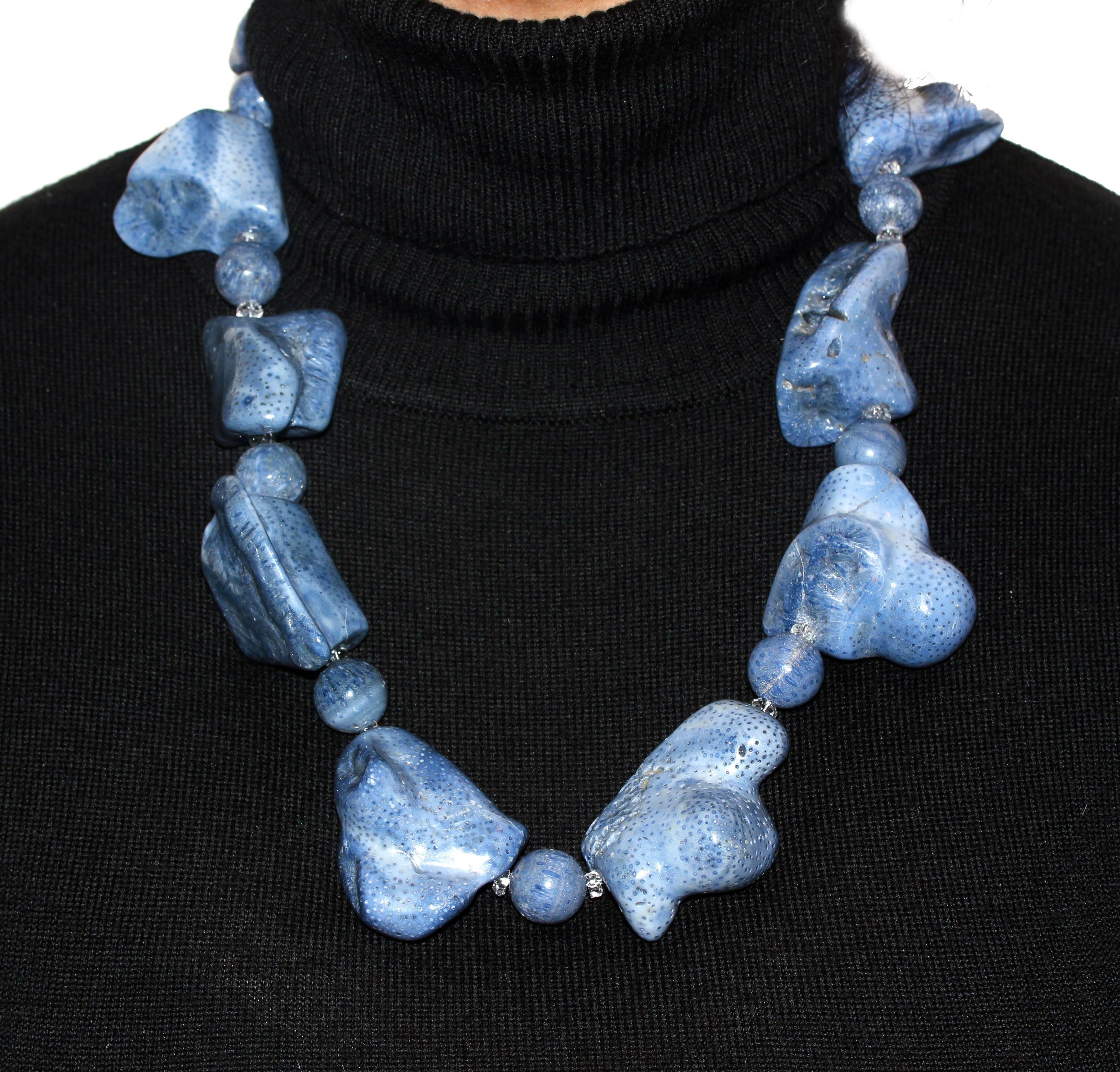 blue coral jewelry