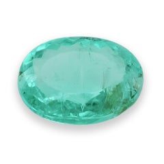 Tormalina brasiliana blu verde naturale di Paraiba 0,80 carati / Rapporto GIA