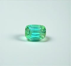 Tourmaline bleue verte naturelle : 1,00 carat Pierre de naissance d'octobre