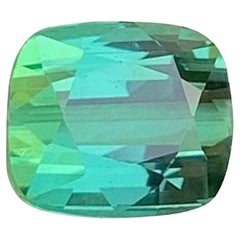 Gema Natural de Turmalina Verde Azul: Piedra de Octubre, África 2.36 CT