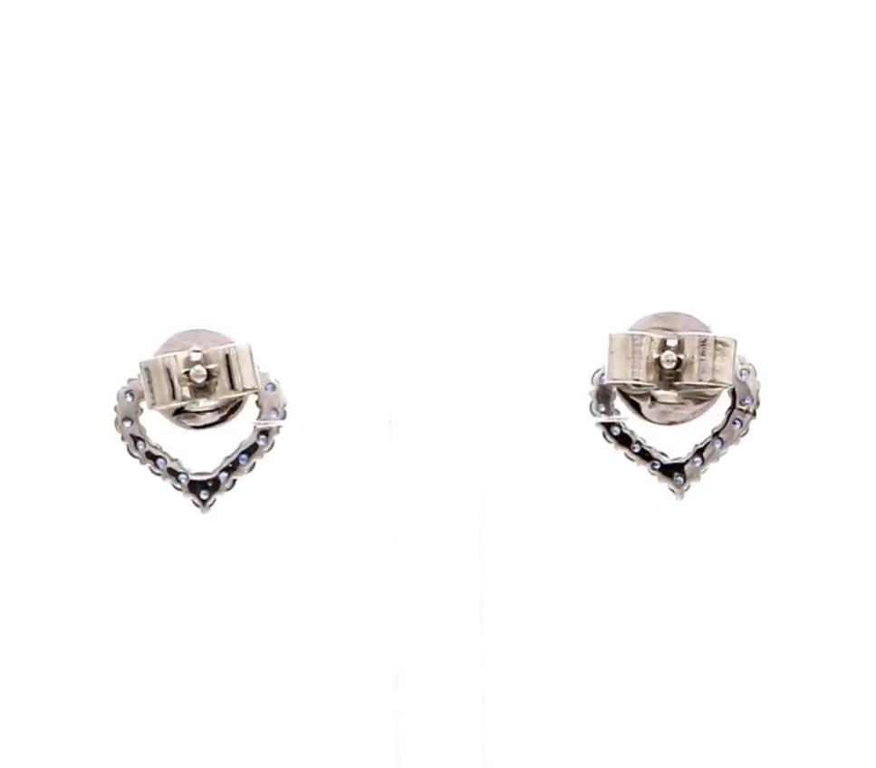 Natural blue sapphire earrings in 14k gold in vendita 2