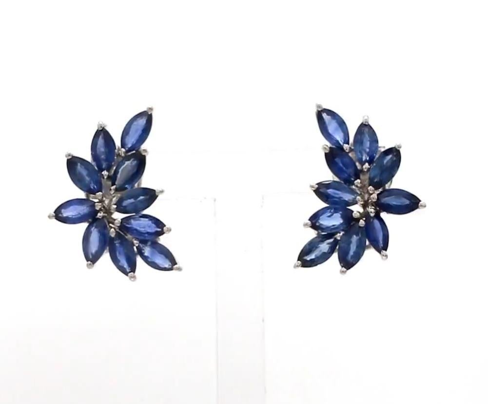 Blue sapphire marquise earring studs gold  Natural marquise Blue sapphire big stud tops earrings gold  Blue sapphire studs earrings gold

GEMSTONE DETAILS :
✦ Gemstone : Blue Sapphire
✦ Gemstone Type : Natural
✦ Gemstone Size : 2.5x5 MM
✦ Gemstone