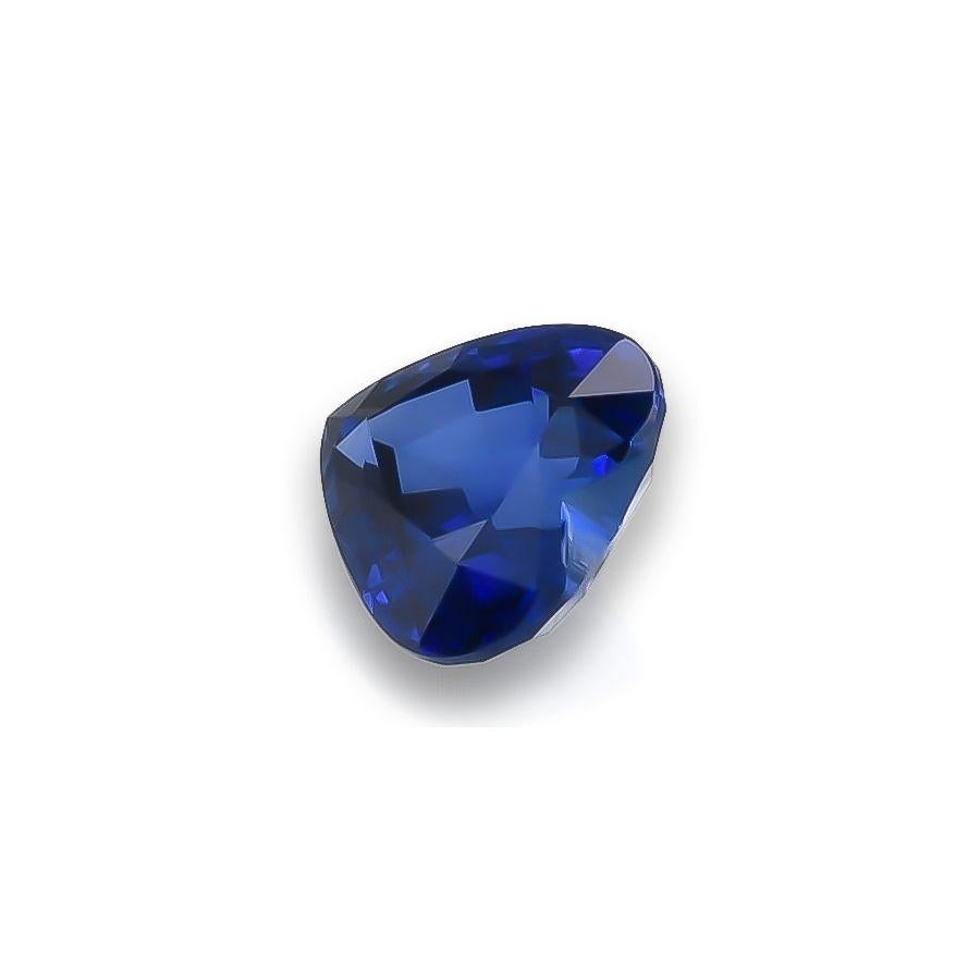 Natürlicher Blauer Saphir Edelstein 1.41 Karat mit GIA Bericht / JupiterGem (Gemischter Schliff) im Angebot