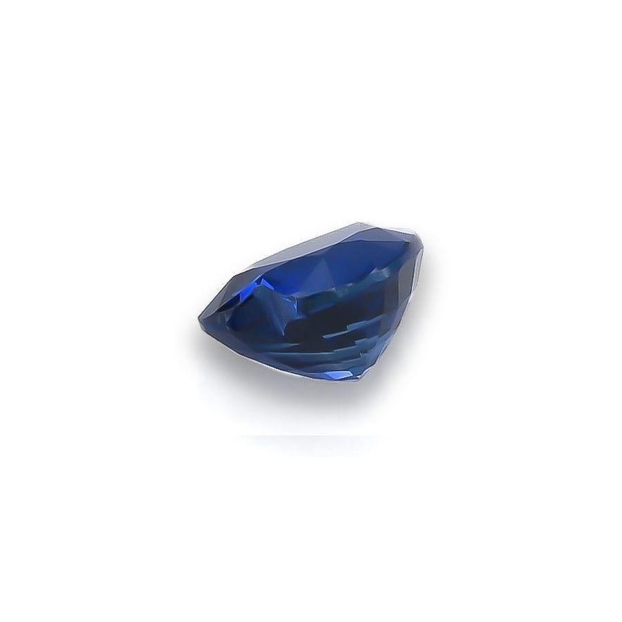 Natürlicher Blauer Saphir Edelstein 1.41 Karat mit GIA Bericht / JupiterGem im Zustand „Neu“ im Angebot in Los Angeles, CA