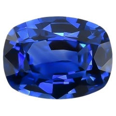 Natural Blue Sapphire Gemstone 1.56 carats with GIA Report / JupiterGem