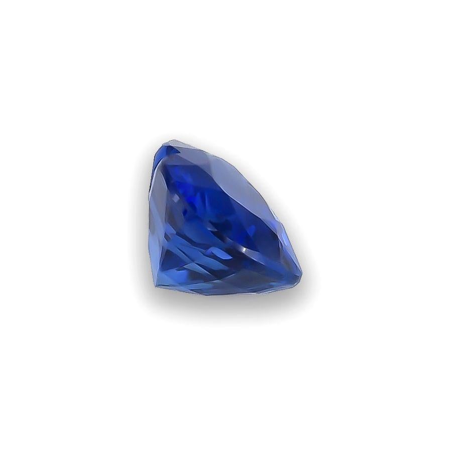 Natürlicher Blauer Saphir Edelstein 1.69 Karat mit GIA Bericht / JupiterGem im Zustand „Neu“ im Angebot in Los Angeles, CA