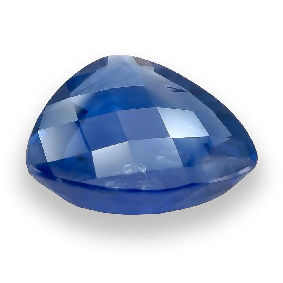 Natürlicher Blauer Saphir Edelstein 19,32 Karat mit GIA Bericht / JupiterGem im Zustand „Neu“ im Angebot in Los Angeles, CA