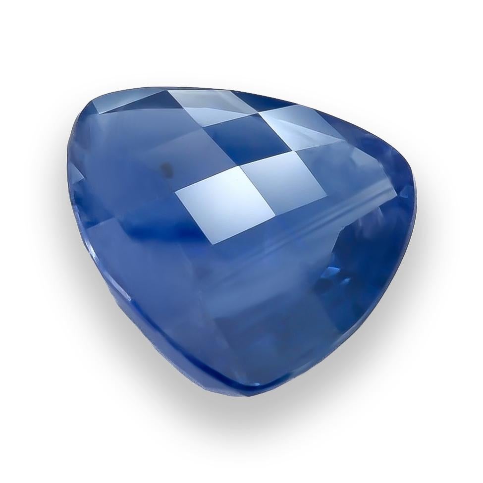 Natürlicher Blauer Saphir Edelstein 19,32 Karat mit GIA Bericht / JupiterGem für Damen oder Herren im Angebot