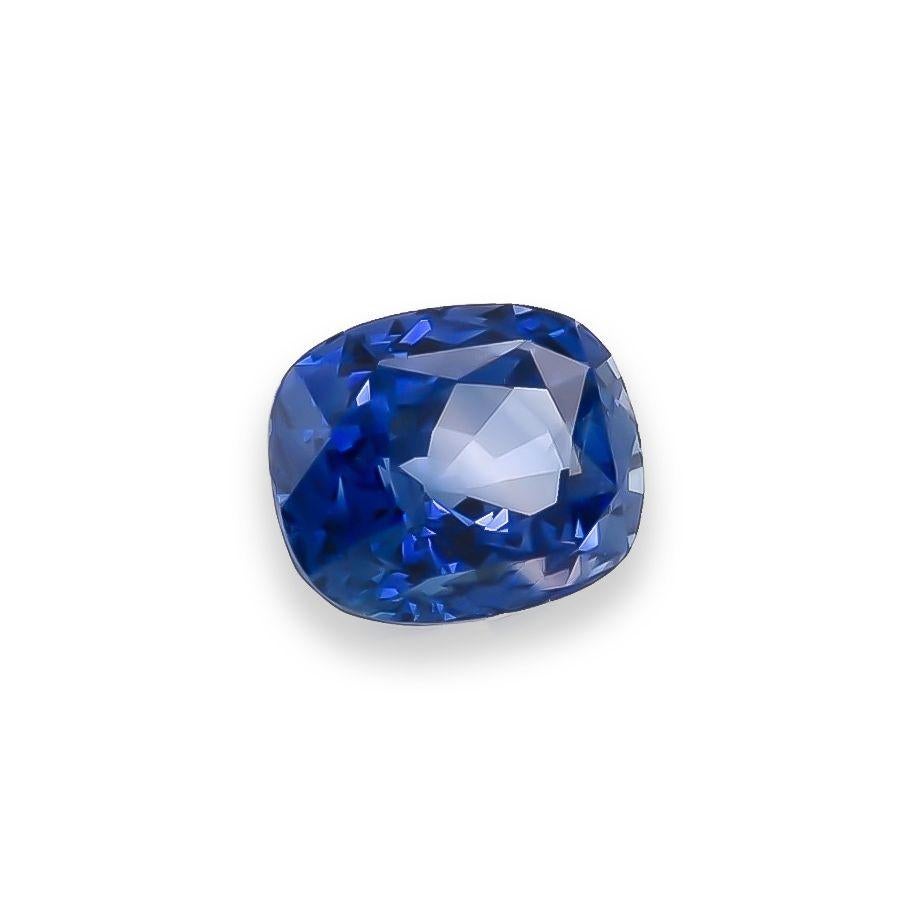 Mixed Cut Natural Blue Sapphire Gemstone 2.06 carats  / JupiterGem For Sale