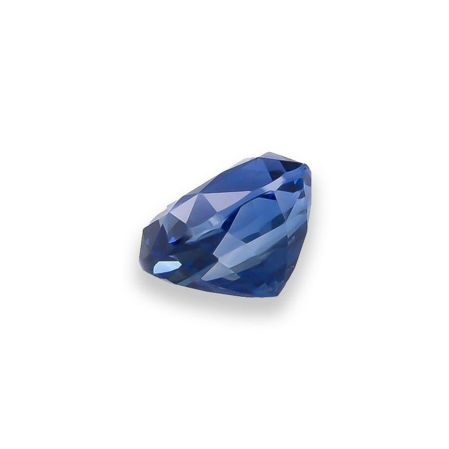 Natural Blue Sapphire Gemstone 2.06 carats  / JupiterGem In New Condition For Sale In Los Angeles, CA