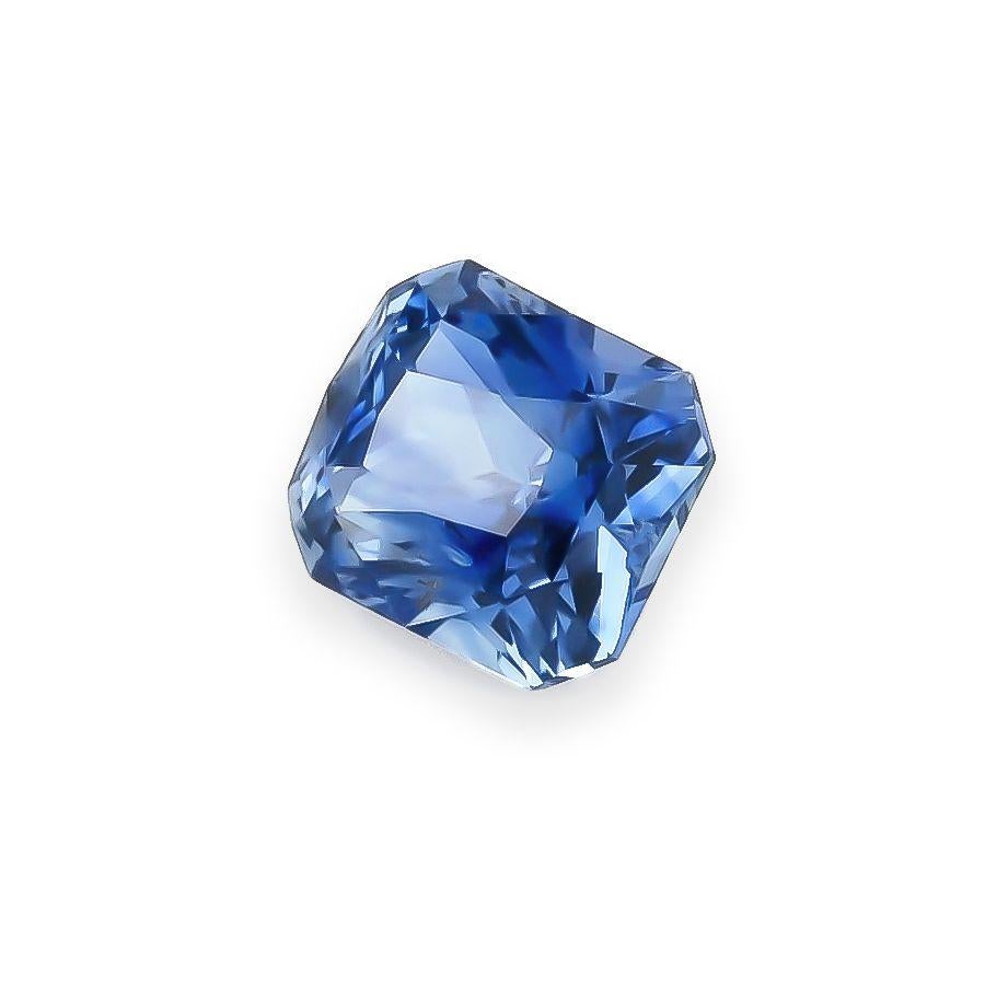 Mixed Cut Natural Blue Sapphire Gemstone 2.10 carats / JupiterGem For Sale