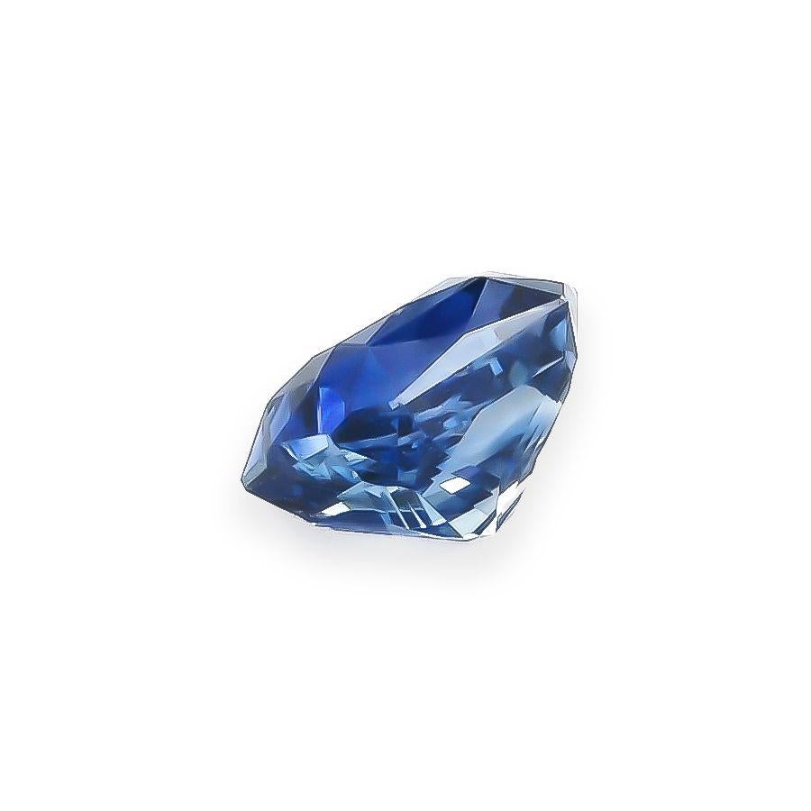 Natural Blue Sapphire Gemstone 2.10 carats / JupiterGem In New Condition For Sale In Los Angeles, CA