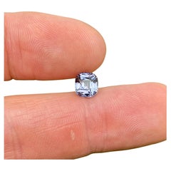 Gema suelta de espinela azul natural 2,07 ct. Certificado, Cojín Origen Tanzania