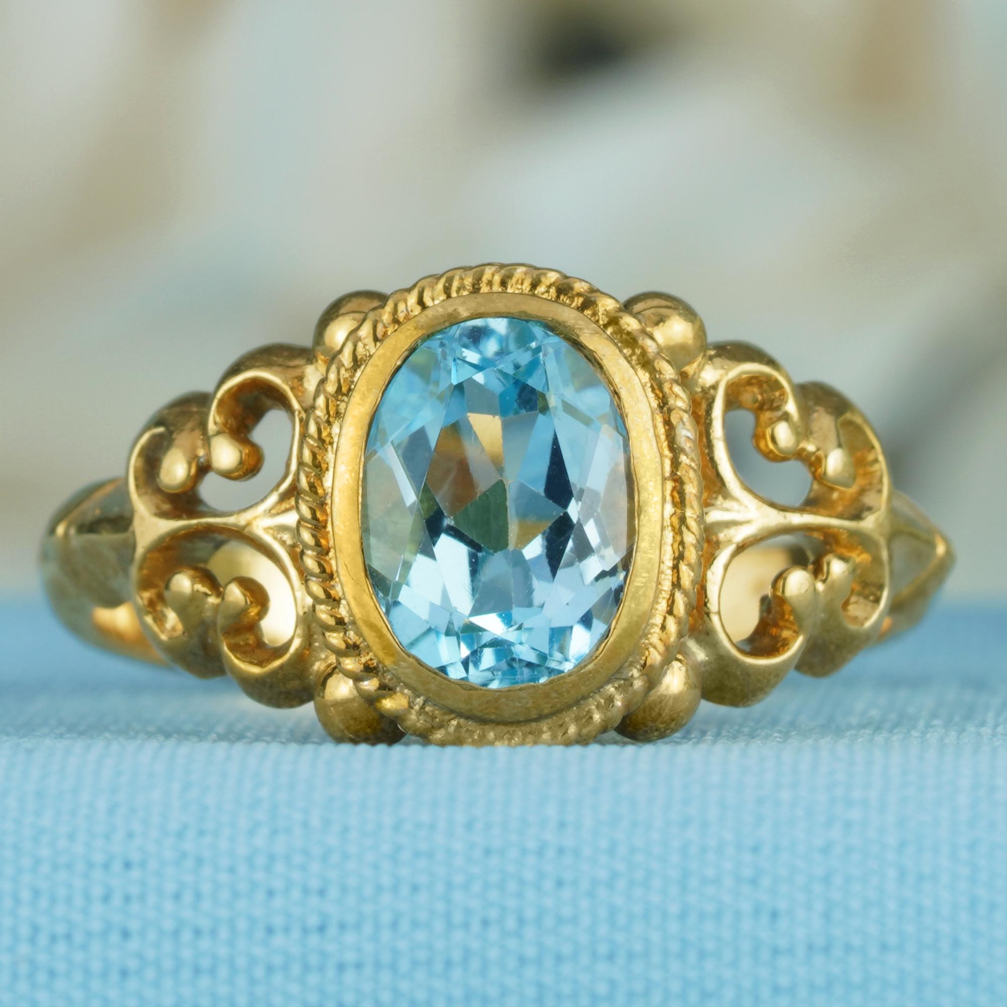 Add a delicate and unique aesthetic to your hand with this ring by GEMMA FILIGREE. Our antique design gold rings equate to delicacy and light openwork, while maintains strength for everyday wear for a lifetime.

CHARACTERISTICS
Status: Made to