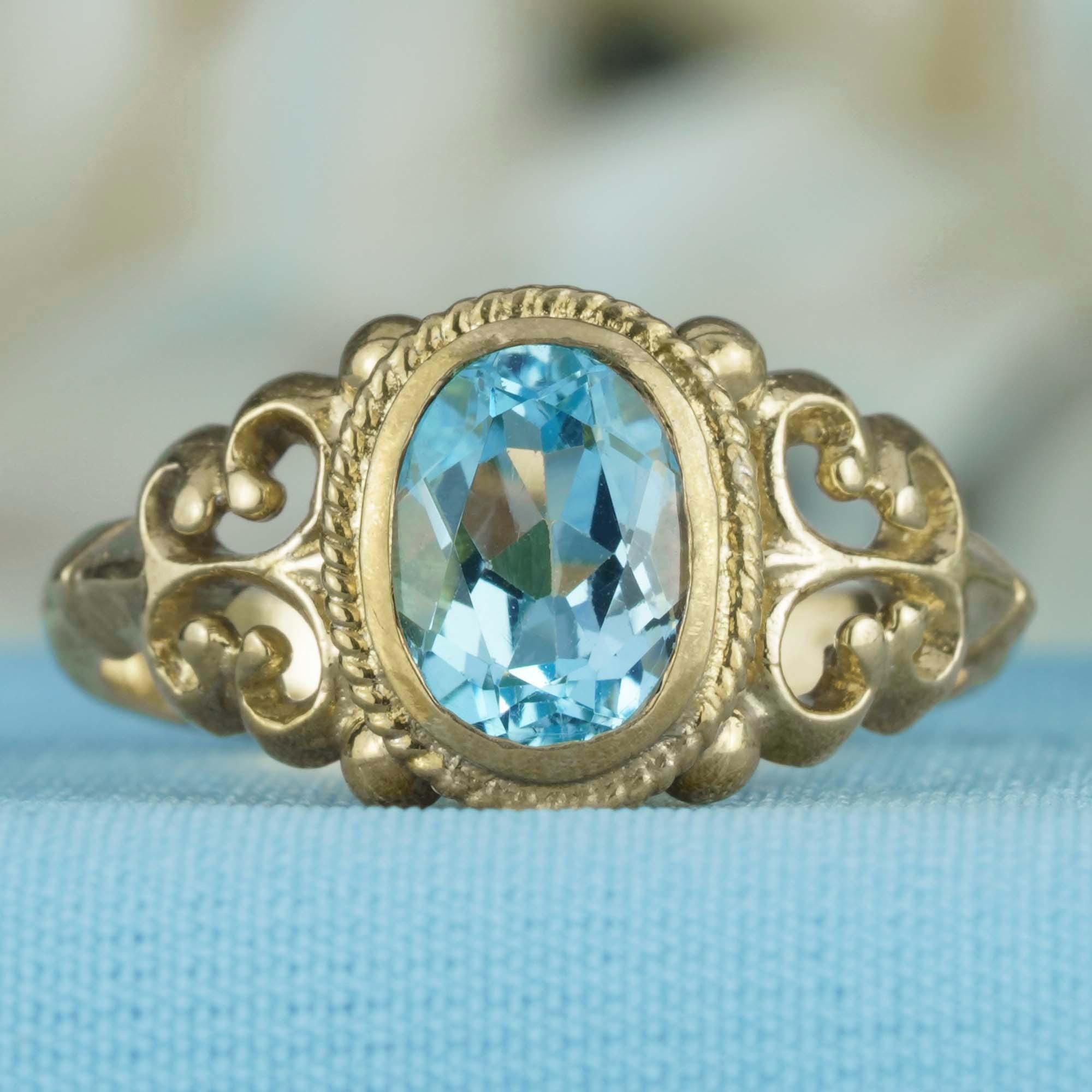 Ajoutez une esthétique délicate et unique à votre main avec cette bague de GEMMA FILIGREE. Nos bagues en or au design antique sont synonymes de délicatesse et d'ajourage léger, tout en conservant une solidité permettant de les porter au quotidien