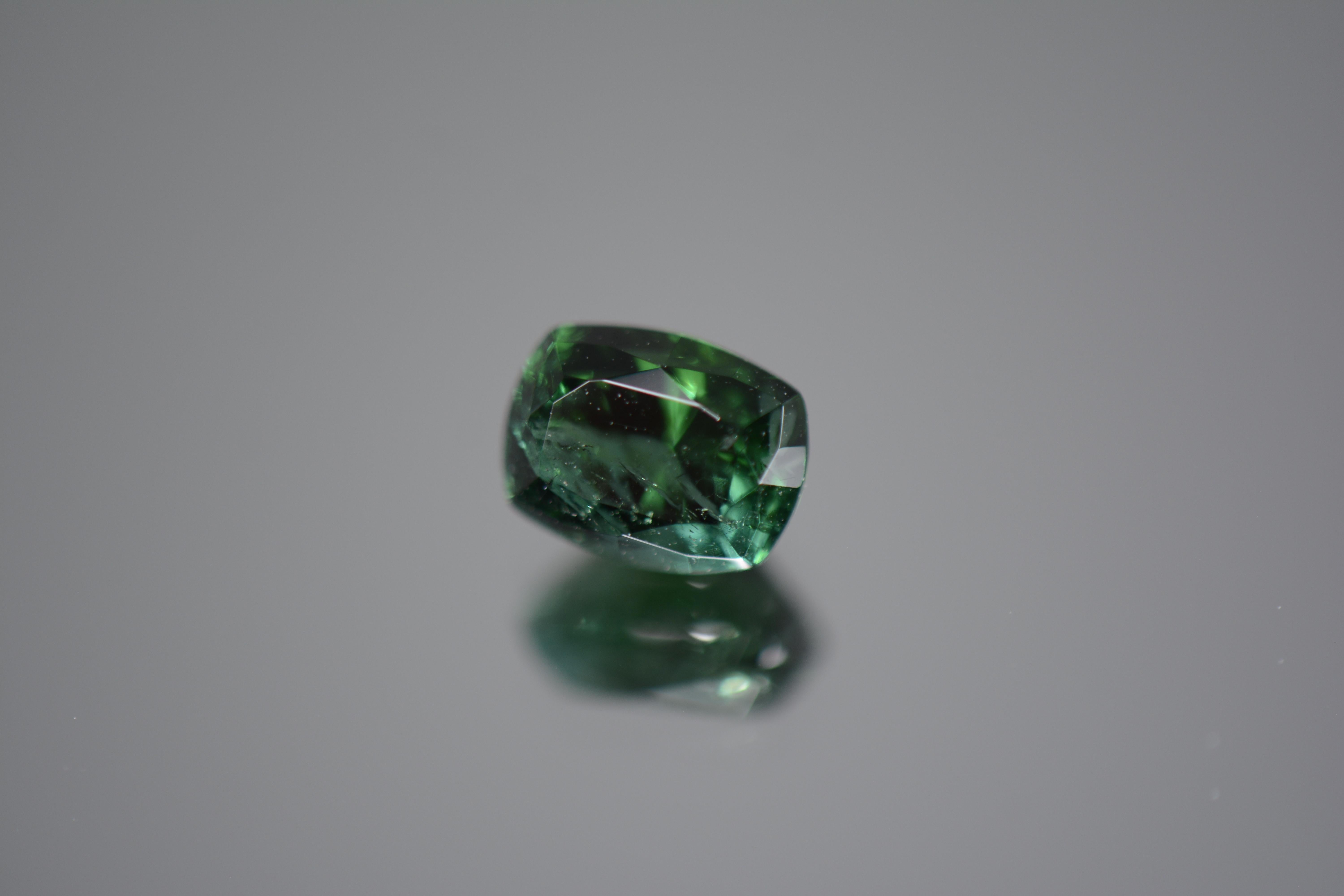 Women's or Men's Natural Bluish-Green Brazilian Paraiba Tourmaline/ 1.33 carats / GIA Report For Sale