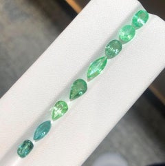 Natural Bluish Green Paraiba Tourmaline 5.95 Ct Oval, Pear Cut Loose Gemstones