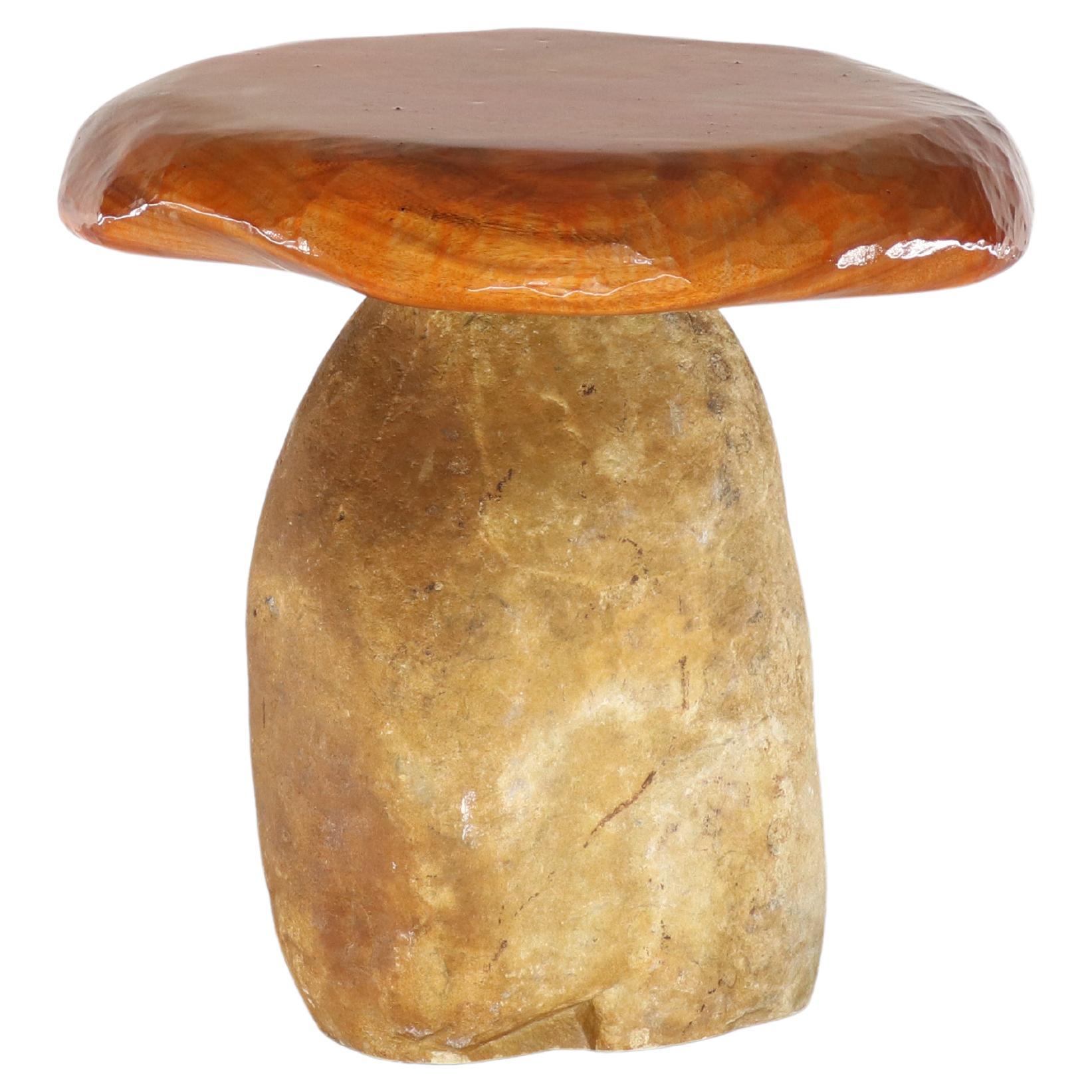 Natural Bolete Side Table by Henry D'ath For Sale