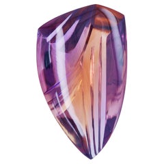 Piedra suelta de ametrina natural boliviana talla fantasía para colgante broche