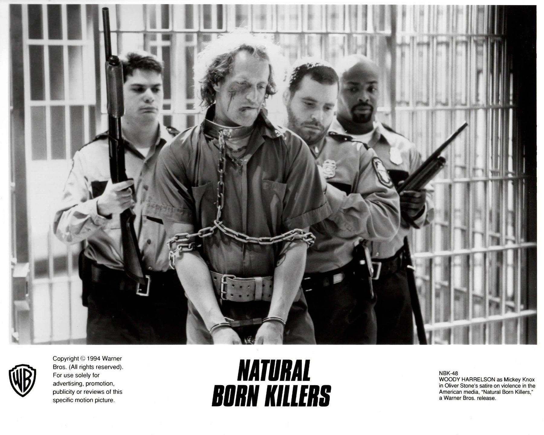 Papier Natural Born Killers 1994 Publicity Film Movie Press Still Framed en vente